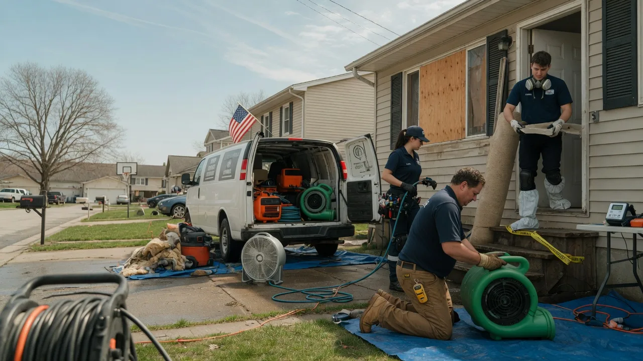 Water Damage Restoration in Montgomery, PA near me